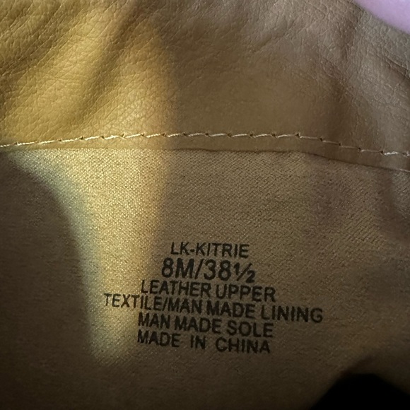 Lucky Brand Kitrie Leather Boot sz 8 - Picture 5 of 8